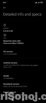 Xiaomi Redmi 13C (8GB Ram, 256GB Rom)